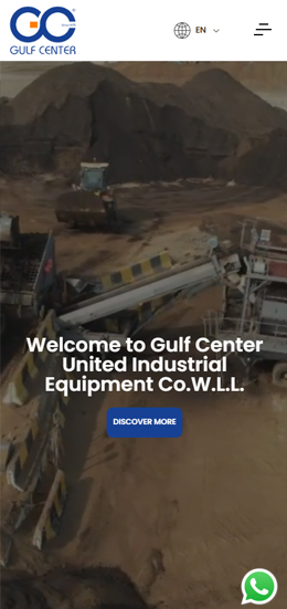 Mobile View of our client website.
