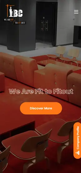 ibulid website mobile view